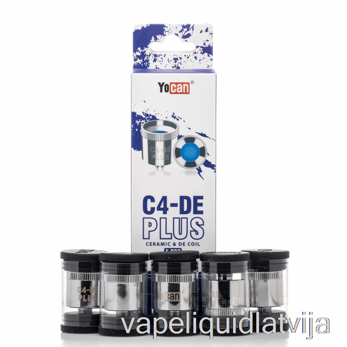 Yocan C4-de Plus Rezerves Spoles [plus] Yocan C4-de Plus Spoles Vape šķidrums